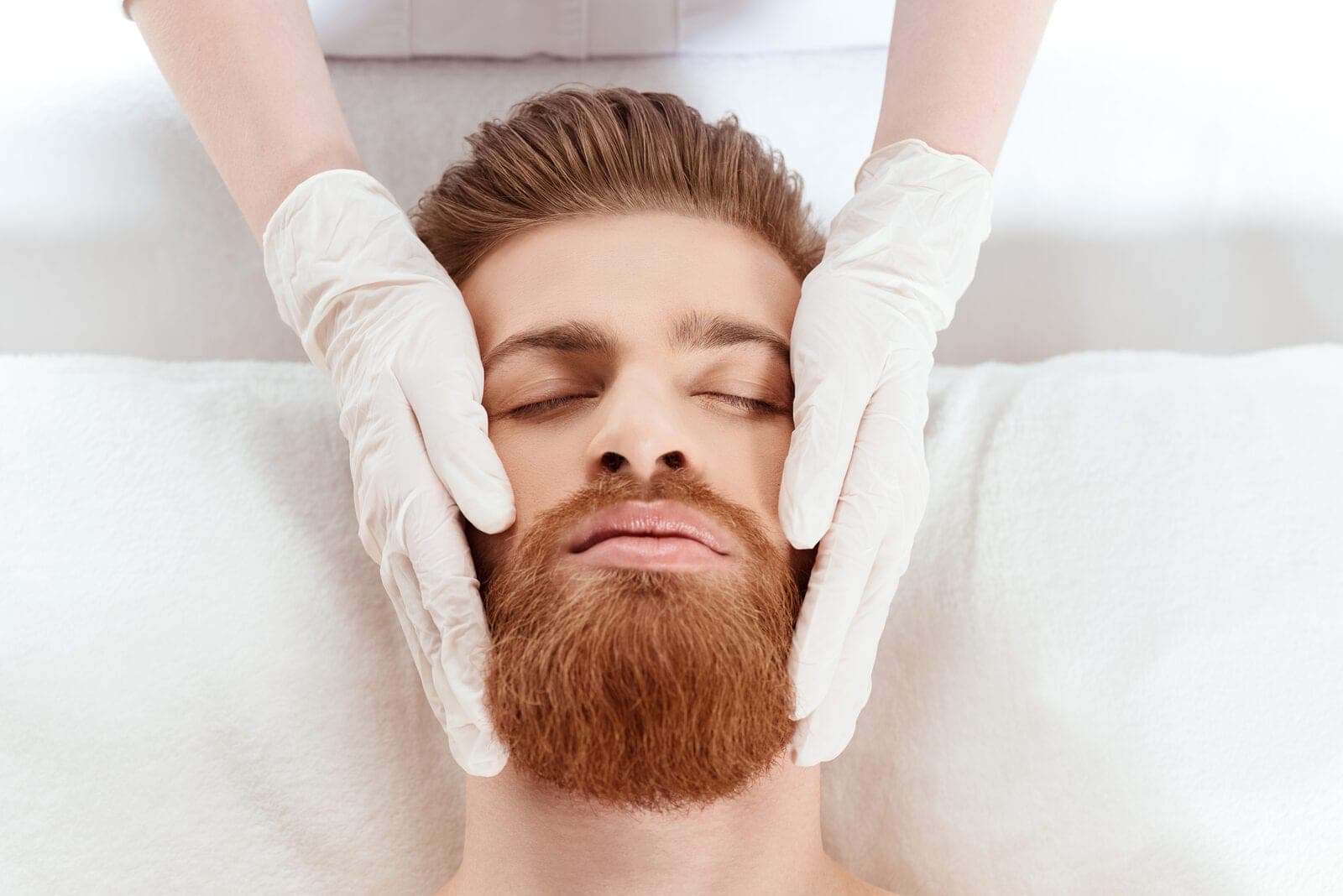 Men's med spa facial services at RELUXE in Westfield and Carmel, Indiana