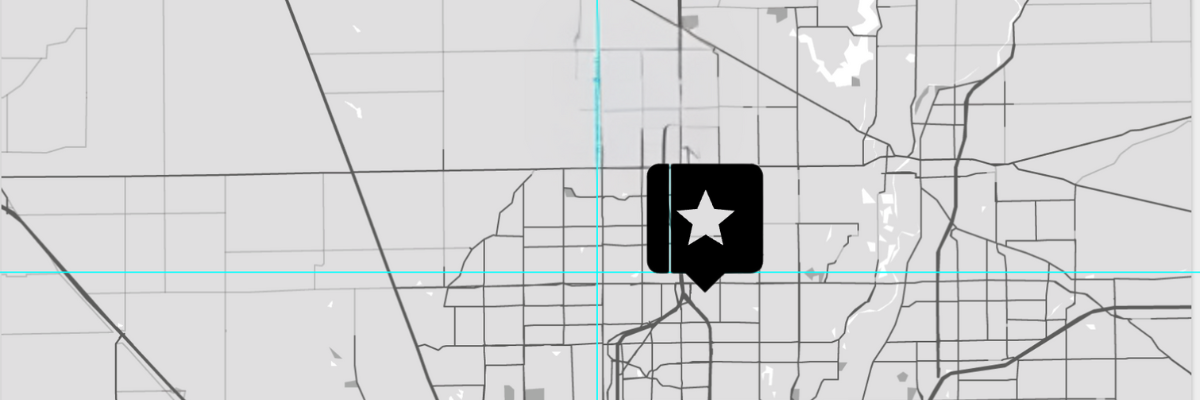 Map showing RELUXE Med Spa Carmel
